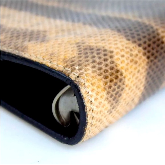 Authentic Gucci Agenda Holder Diary Snake Pattern leather - Picture 13 of 16